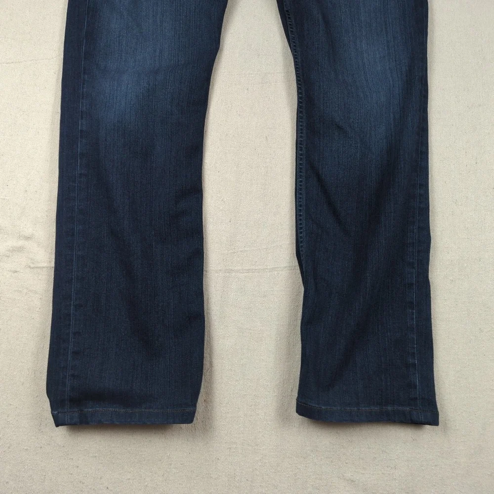 Paige Pants Mens 36x31 Blue Federal Straight Stretch Casual Preppy